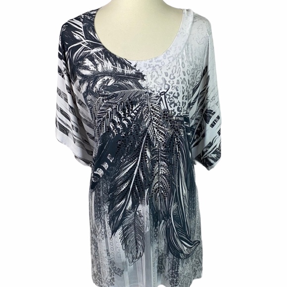 La Fama Native Sequin Tunic